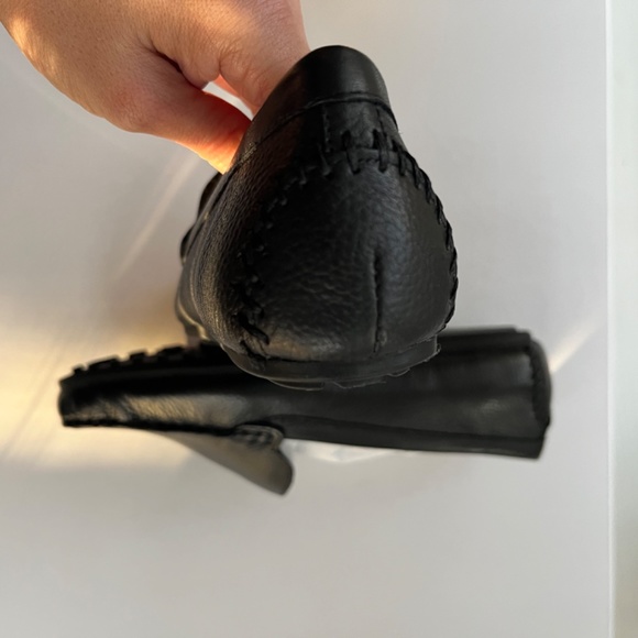 Aerosols Over Drive Black Leather Loafers 5.5 - Picture 3 of 8